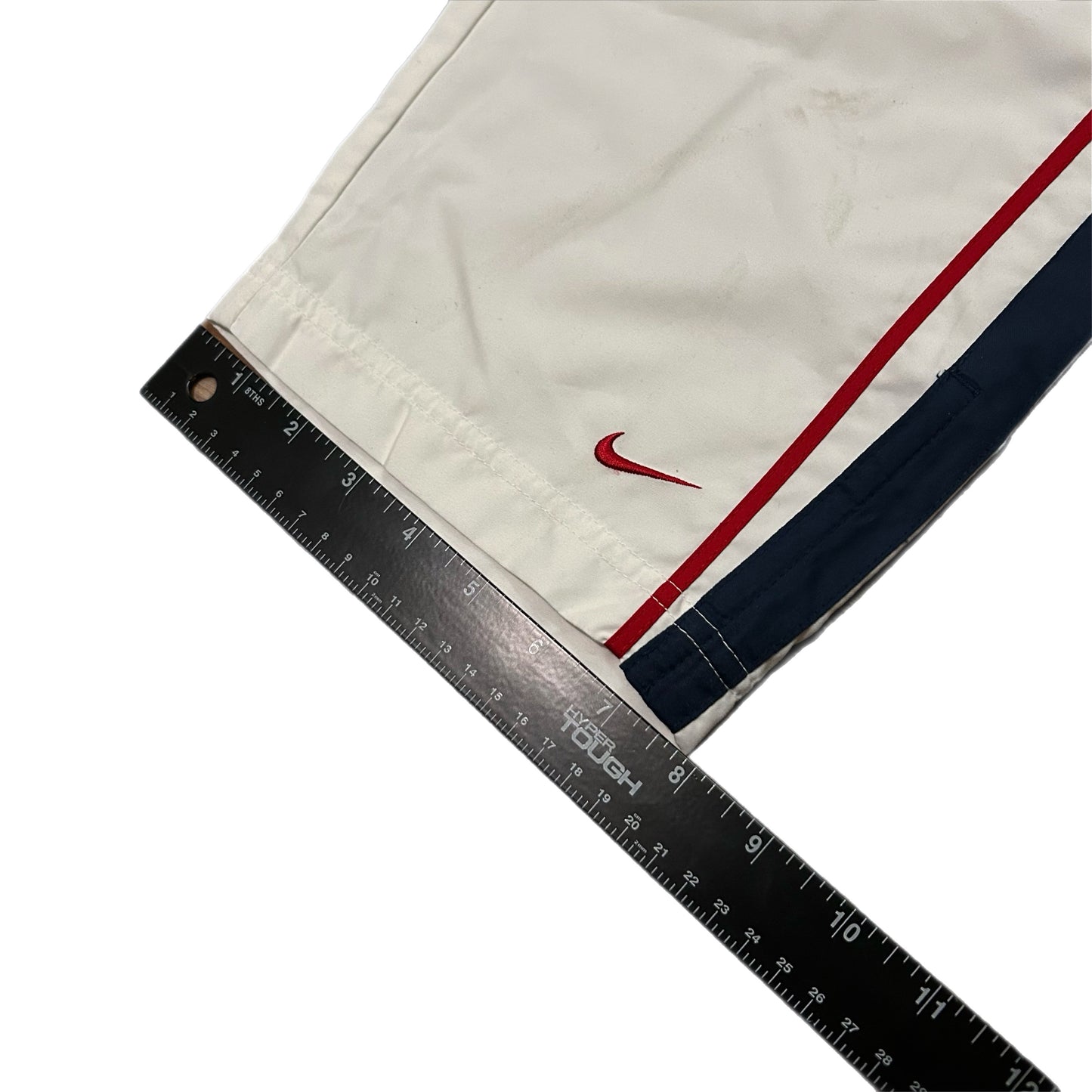 (S) Y2K Nike Windbreaker White Track Pants