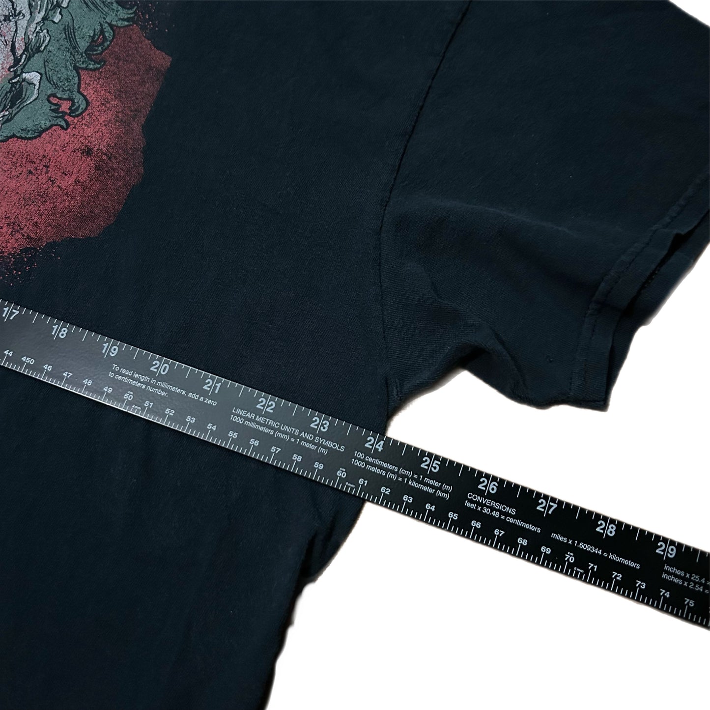 (XL) Y2K Texas Chainsaw Massacre Black Shirt