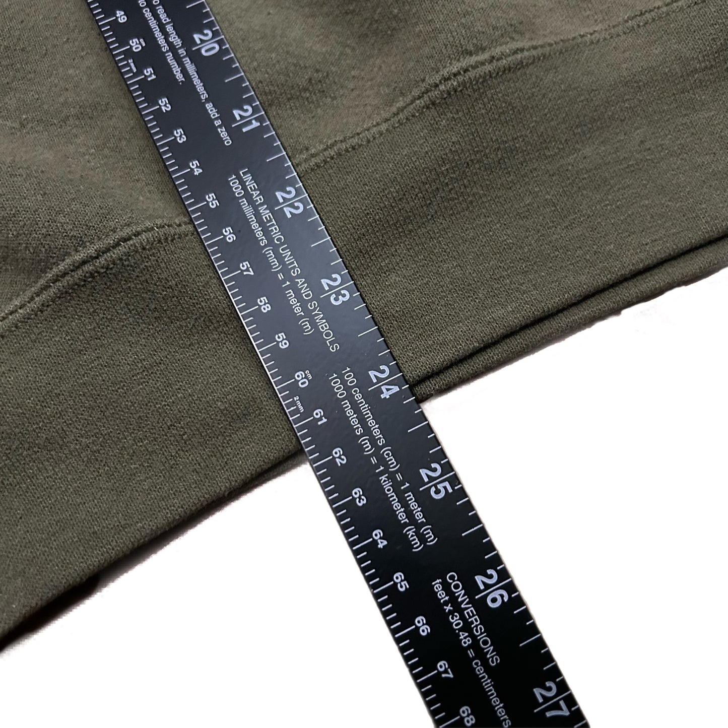 (S) Vintage USMC Marines Olive Green Crewneck