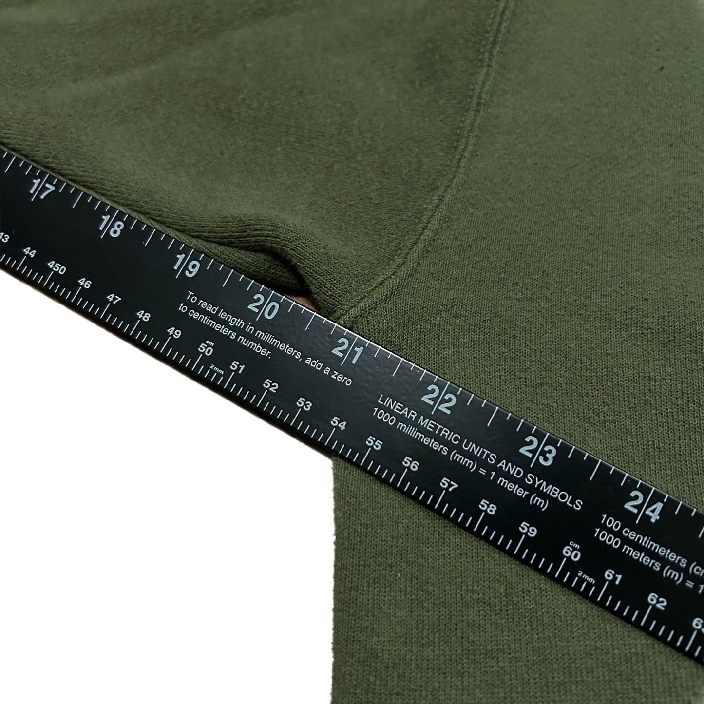 (S) Vintage USMC Marines Olive Green Crewneck