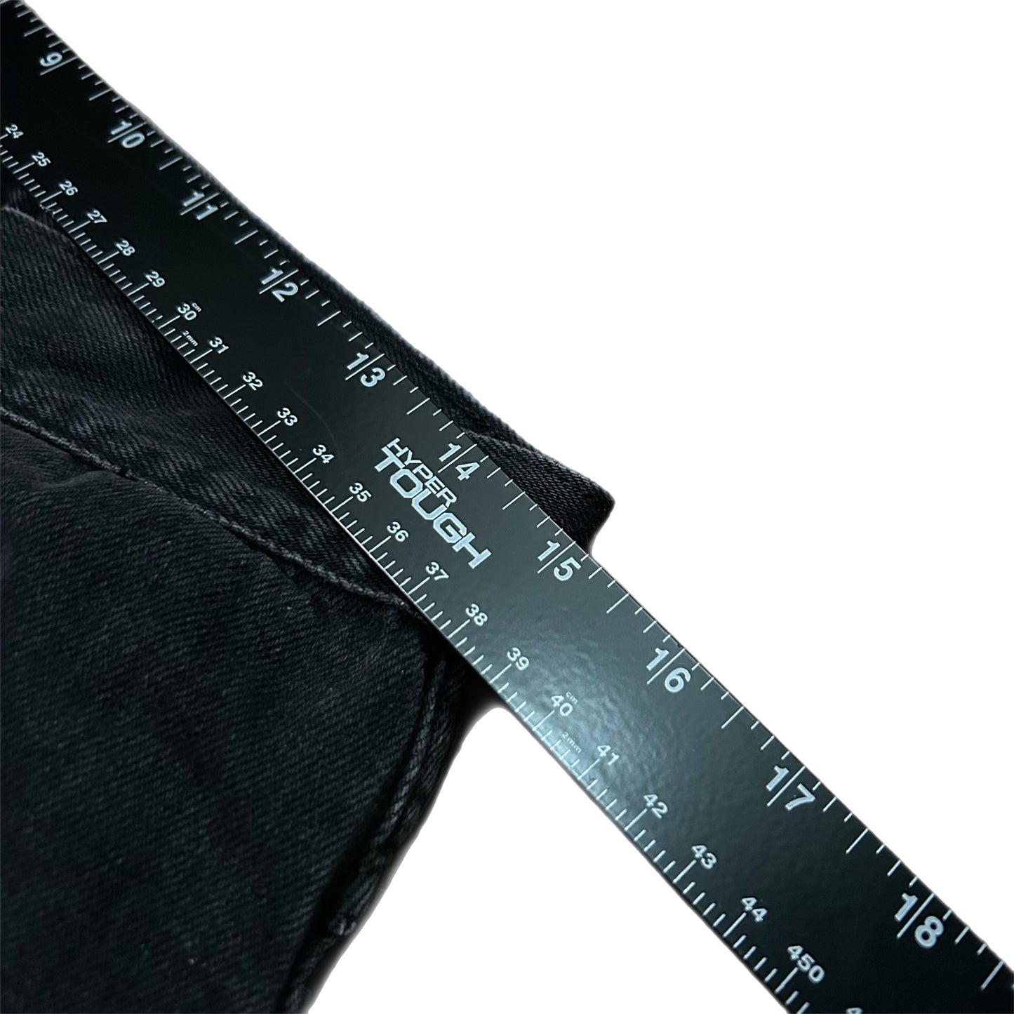 (34) Y2K Roca Wear Baggy Black Jorts