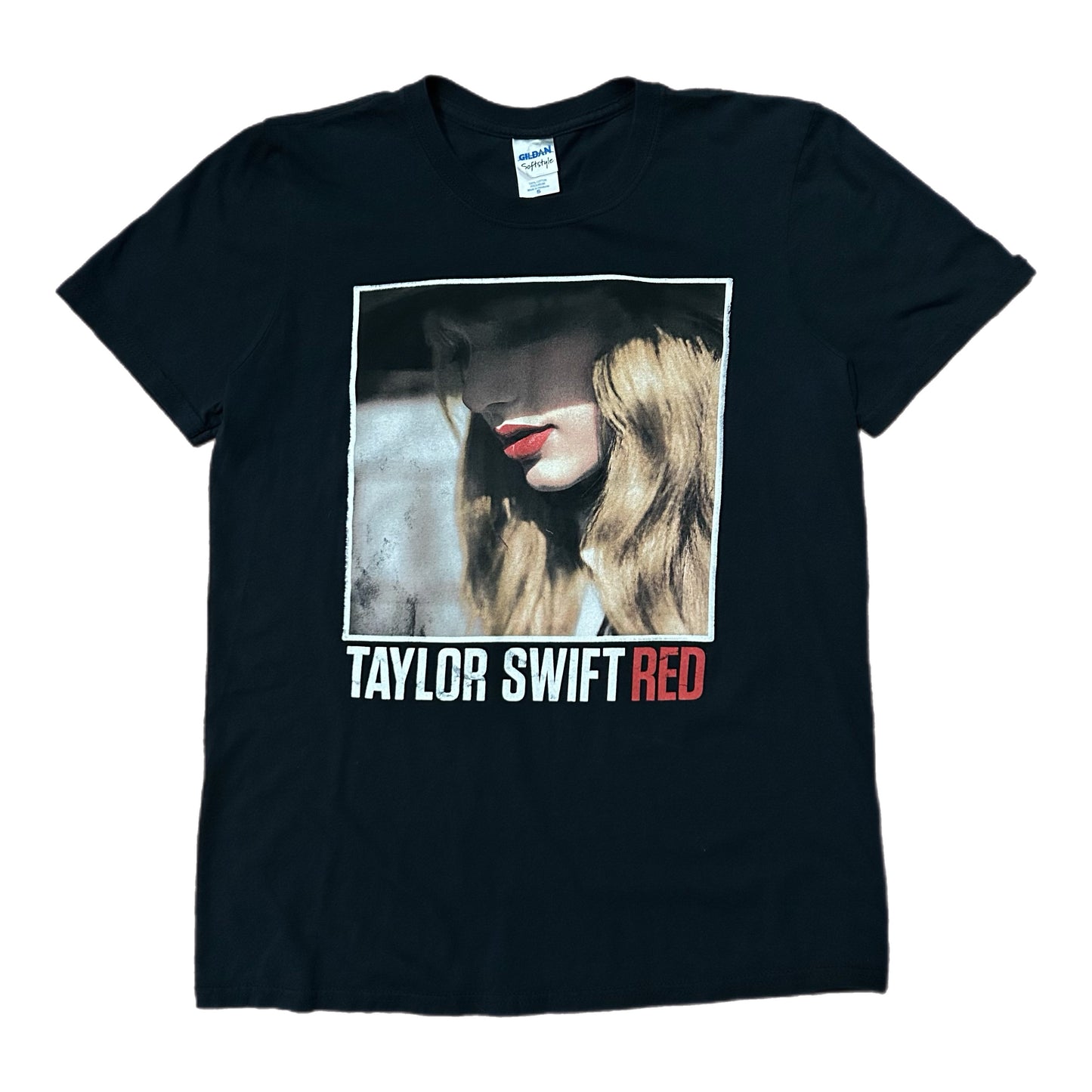 (S) Taylor Swift The Red Tour Concert Black Shirt