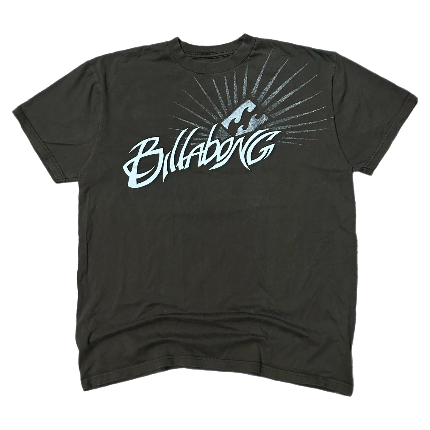 (L) Brown Billabong Graphic Shirt