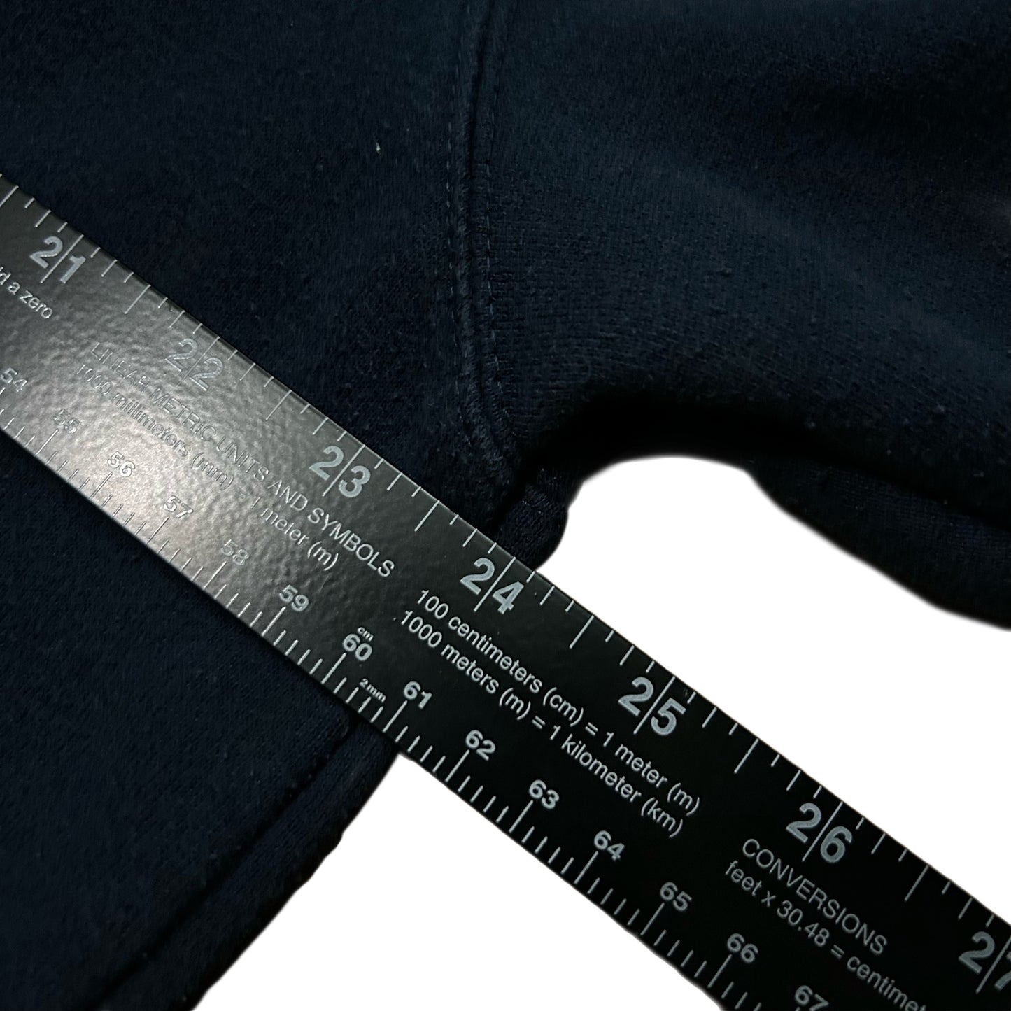 (L) Y2K Jansport Georgetown University Navy Hoodie