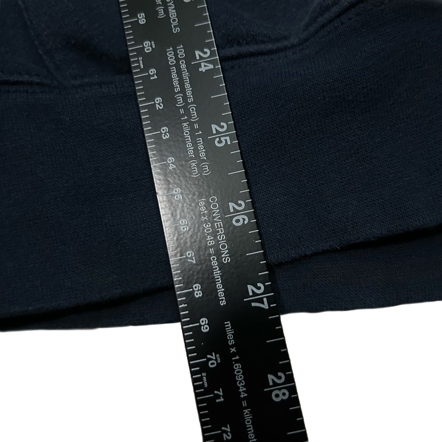 (L) Y2K Jansport Georgetown University Navy Hoodie