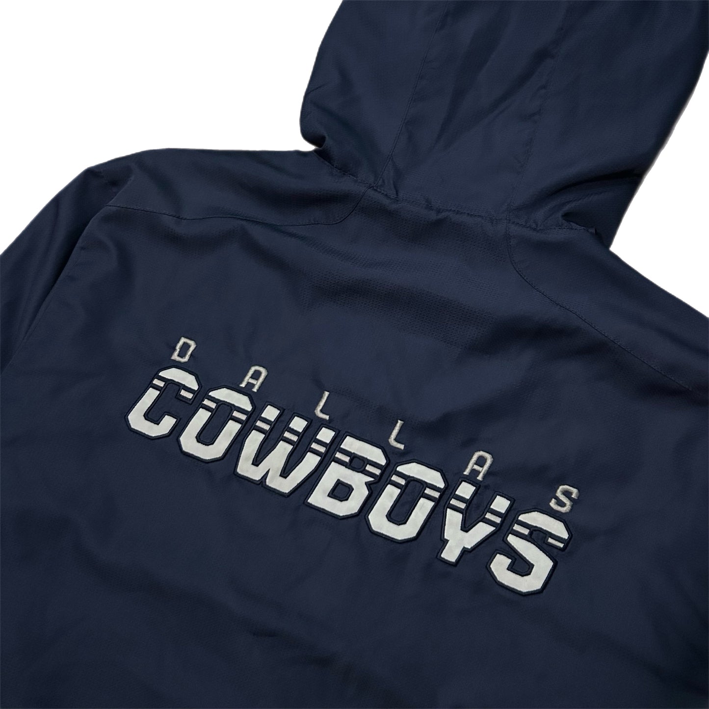 (L) Y2K Reebok Dallas Cowboys NFL Onfield Zip-Up Jacket