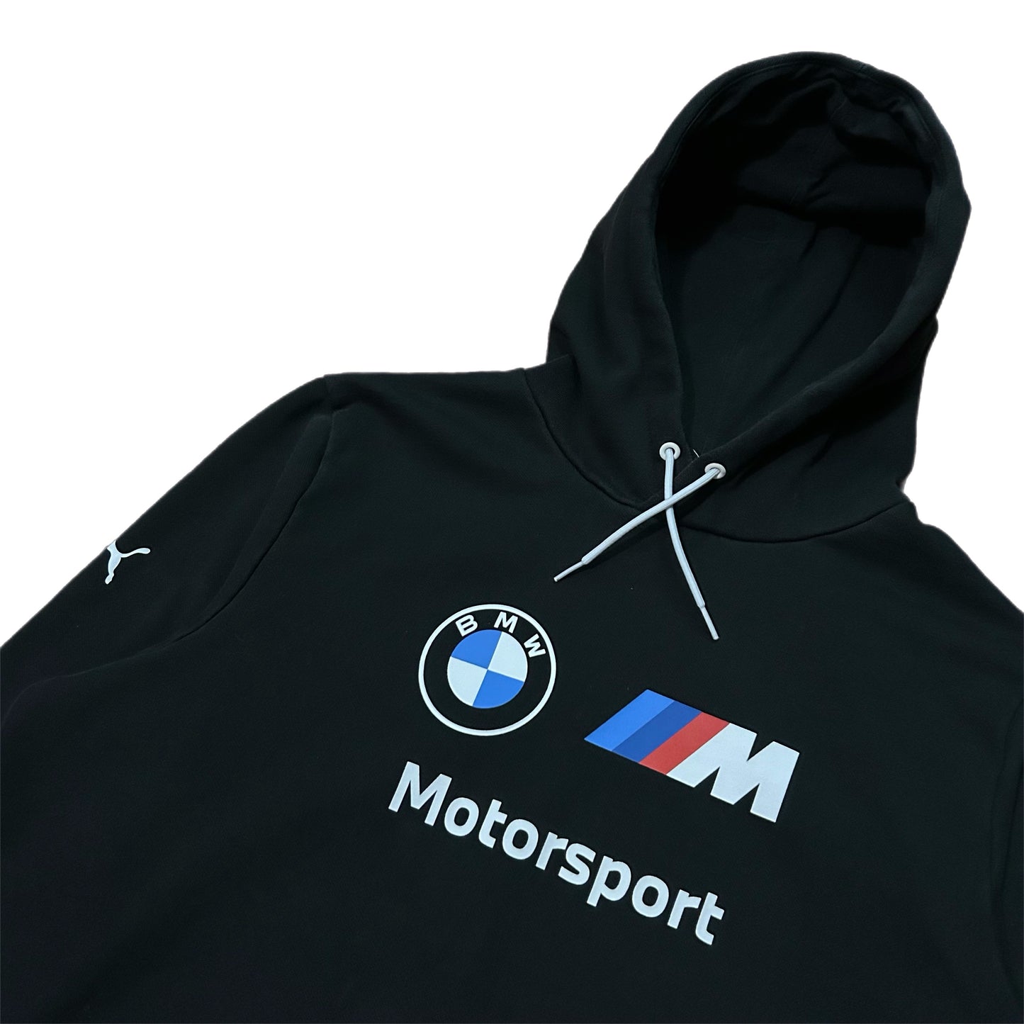 (L) BMW x Puma Series Motorsport Black Hoodie