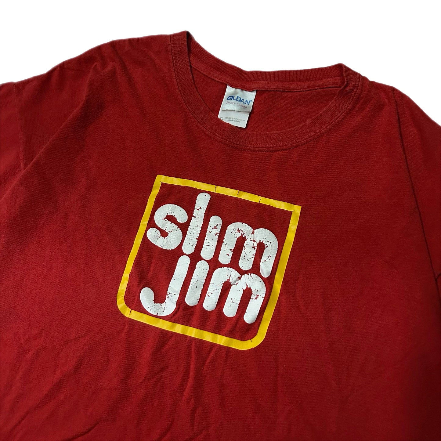 (XL) Vintage Slim Jim Red Promo Shirt