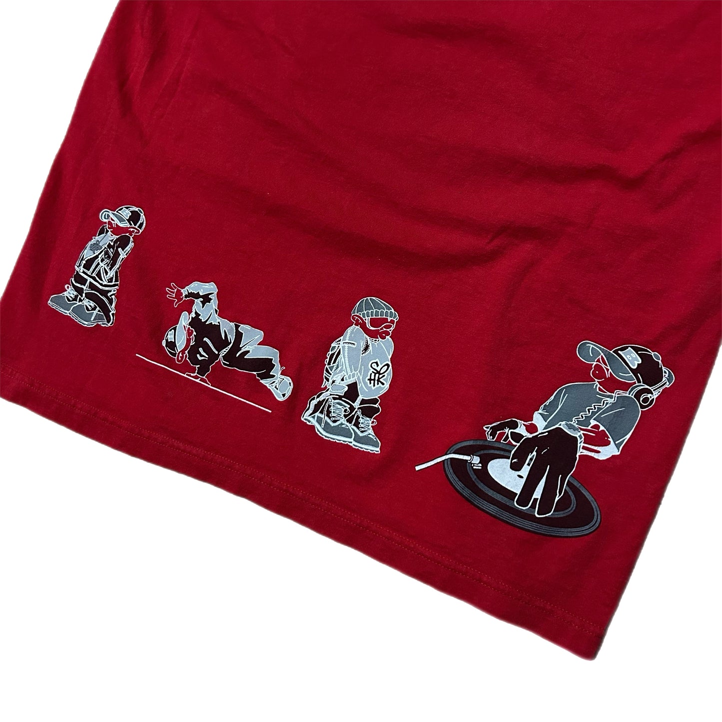 (L) Vintage School Of Hard Knocks Red Shirt