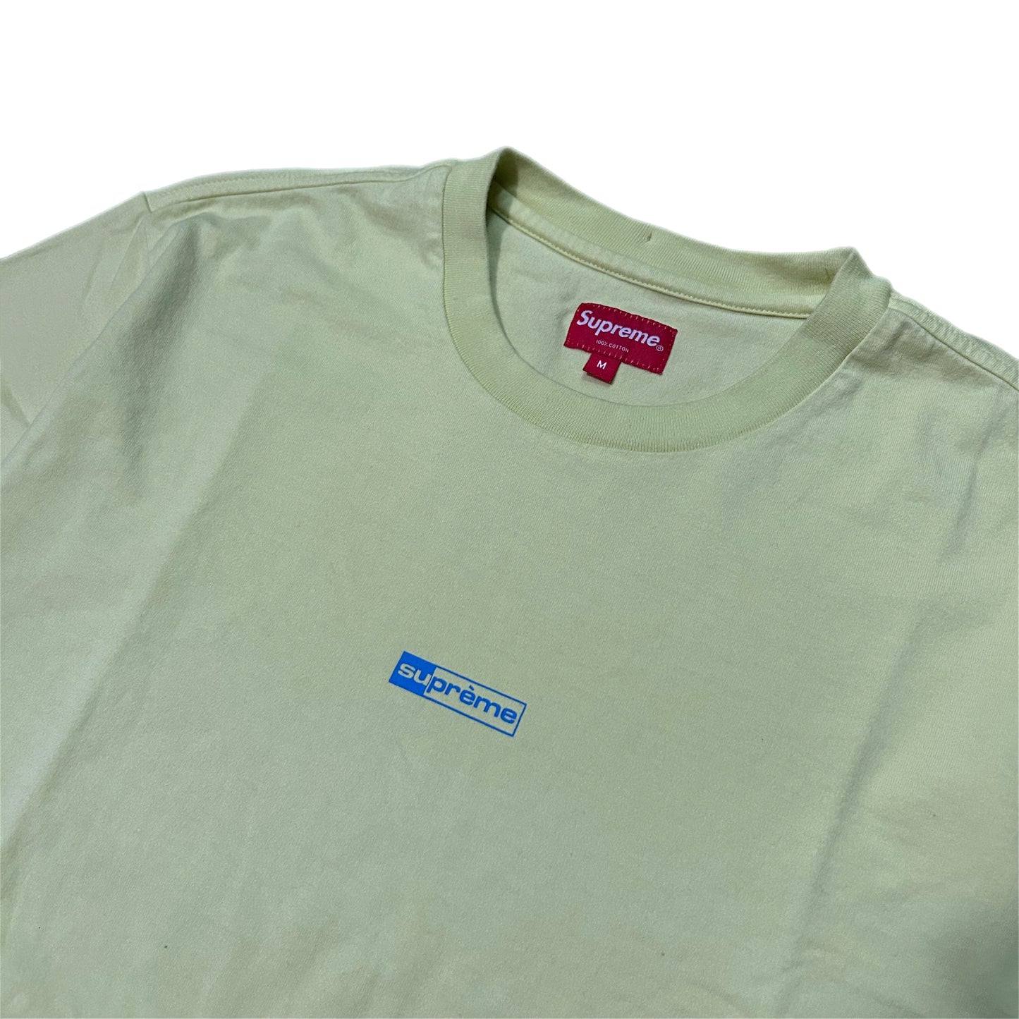 (M) SS20 Supreme Invert Light Yellow Shirt