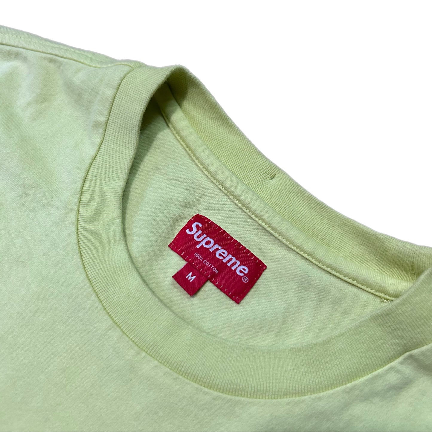 (M) SS20 Supreme Invert Light Yellow Shirt