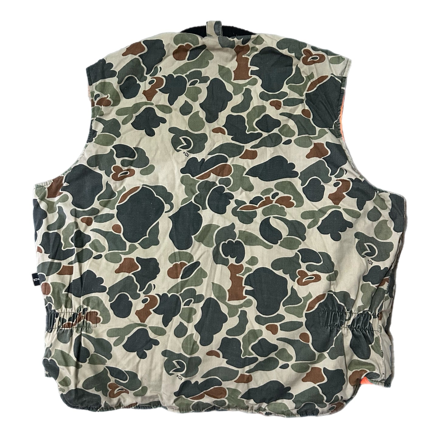 (L) Vintage Walls 10X Camo Hunting Puffer Insukated Vest