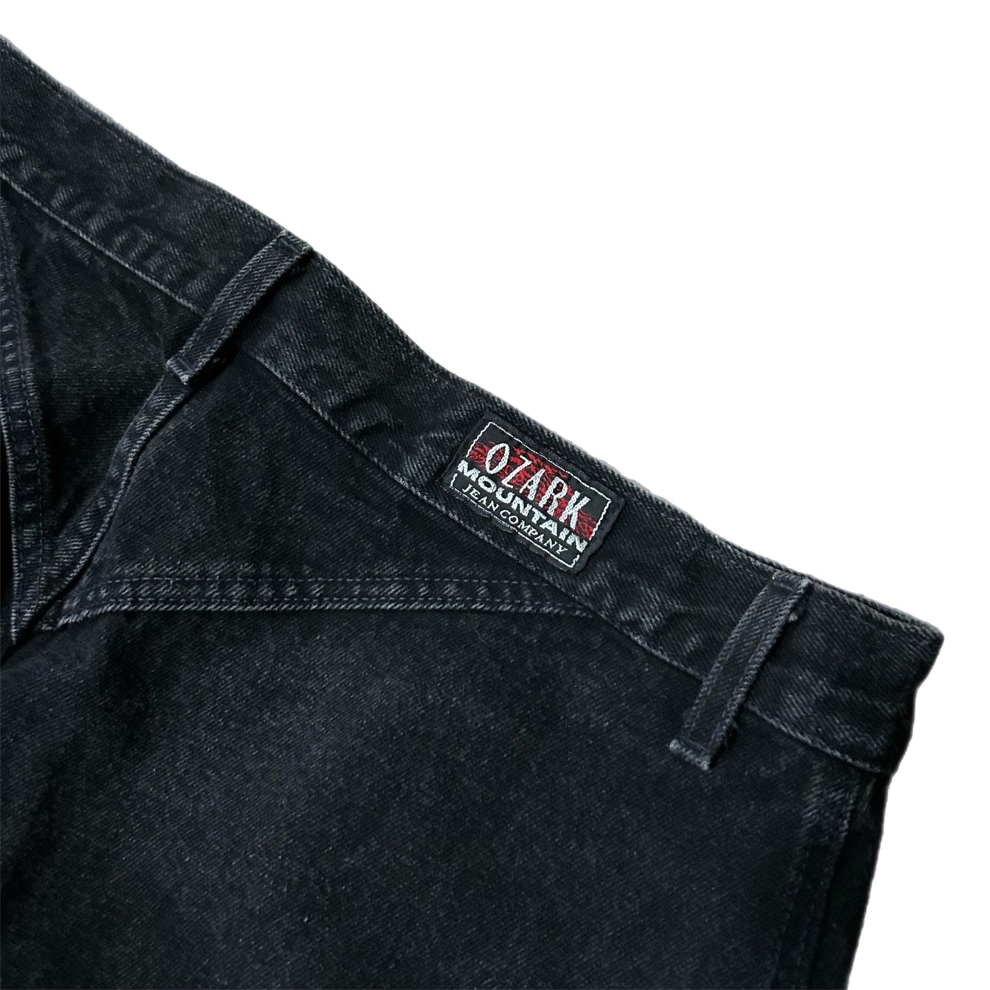 (34) Vintage Ozark Mountain Black Denim