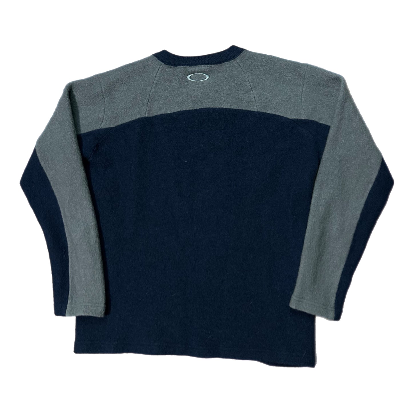 (XL) Y2K Women's Oakley Two-Tone Longsleeve Fleece