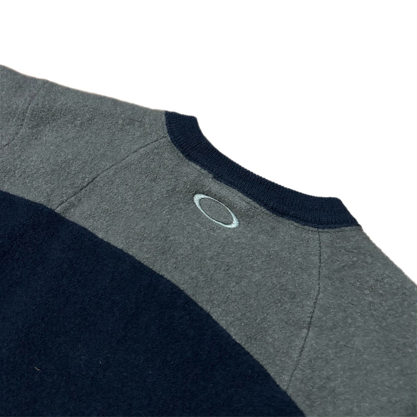 (XL) Y2K Women's Oakley Two-Tone Longsleeve Fleece