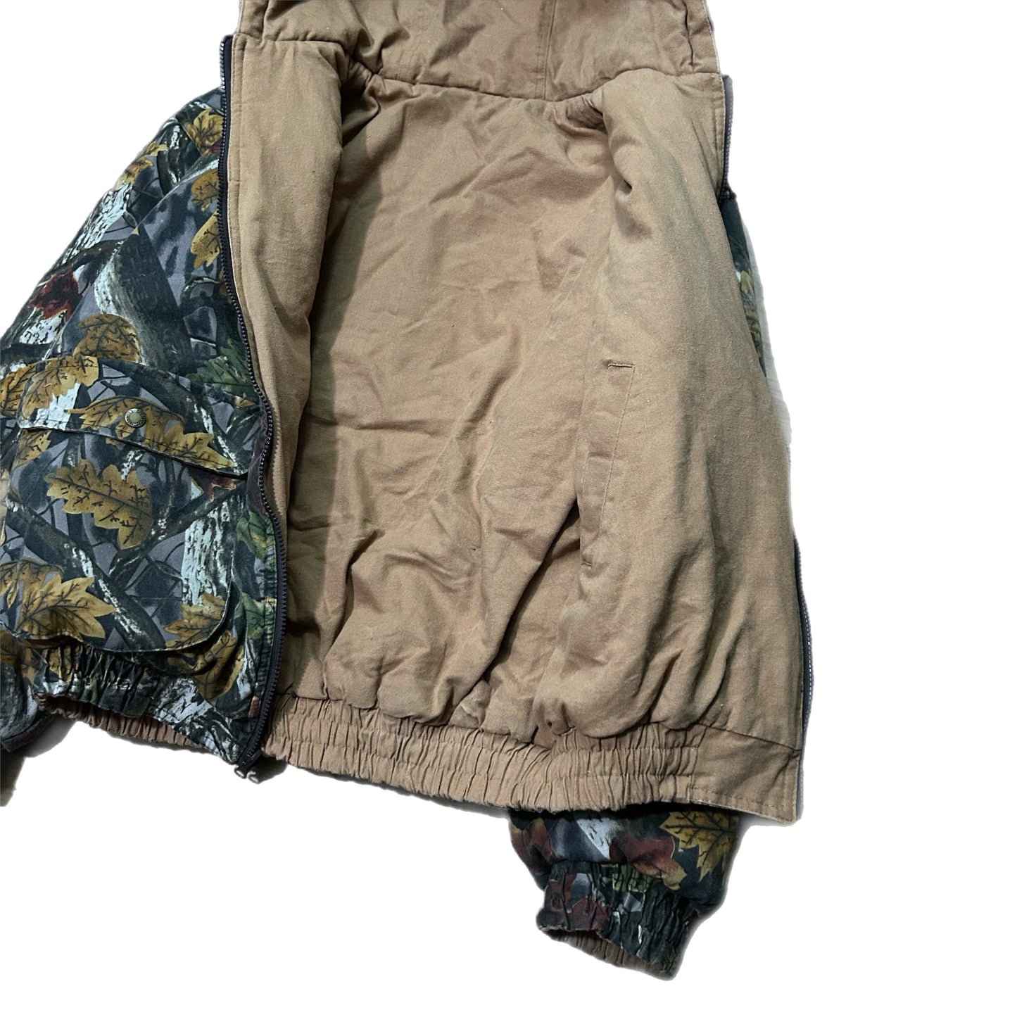 (L) Vintage Reversible Camo Hunting Jacket