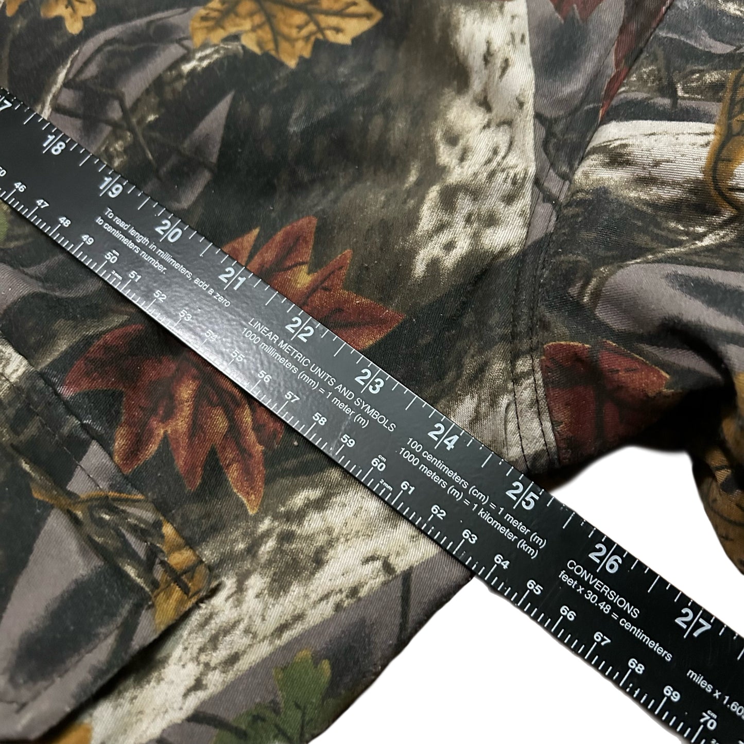 (L) Vintage Reversible Camo Hunting Jacket