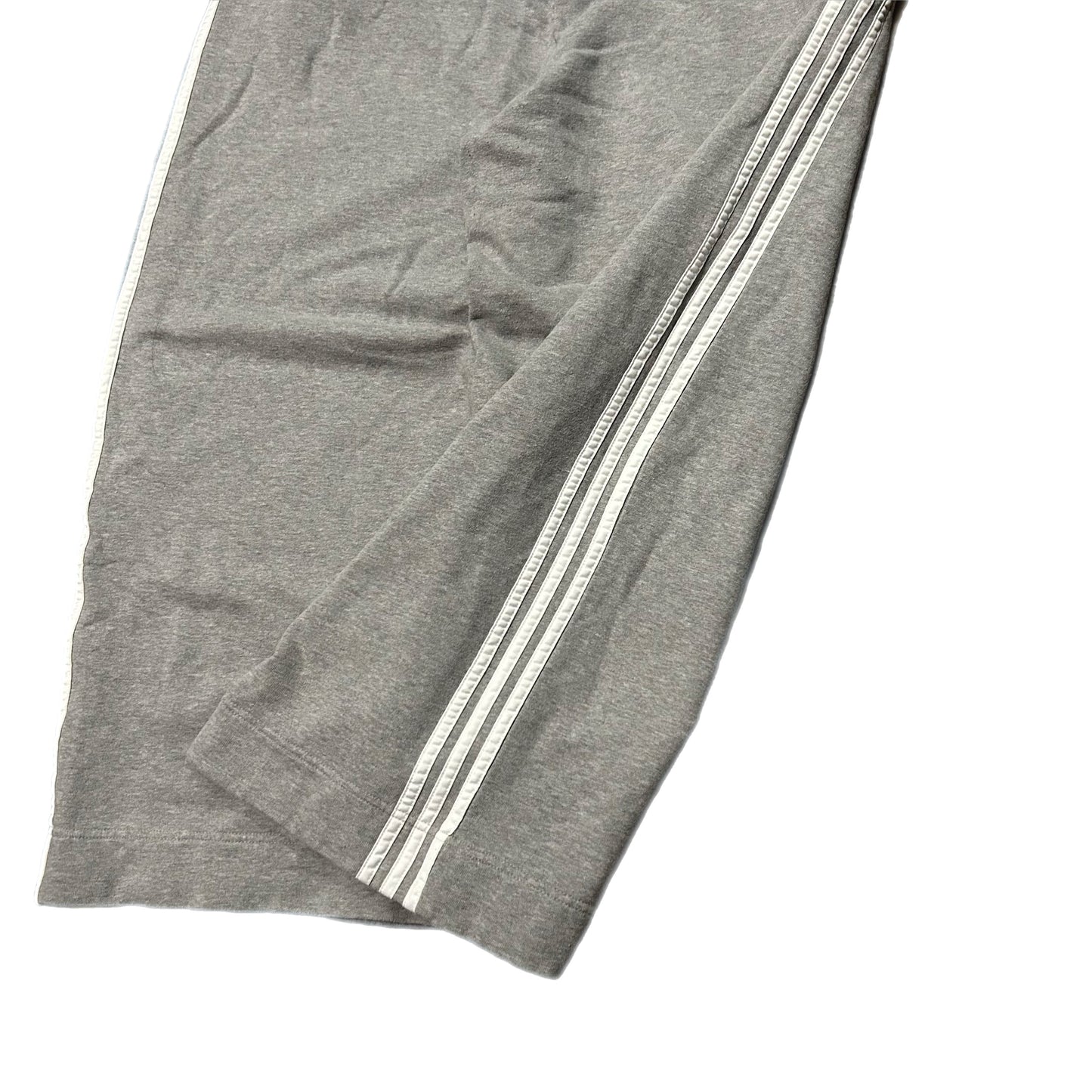 (XL) Adidas 3 Stripes Baggy Grey Sweatpants