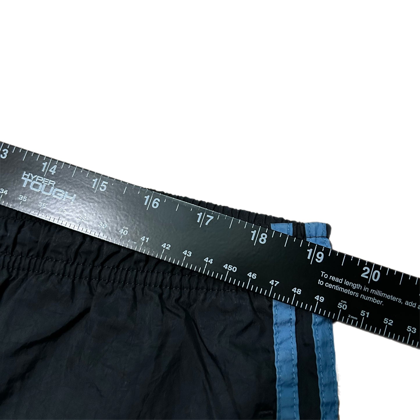 (XL) Vintage 90s Adidas Blue Stripe Track Pants