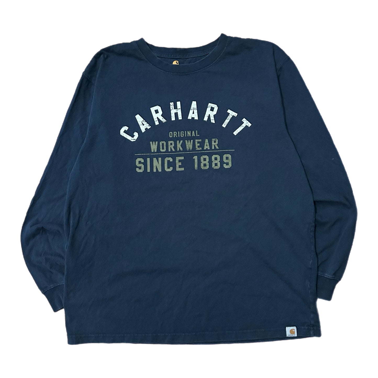 (L) Retro Carhartt Workwear Long-Sleeve Shirt