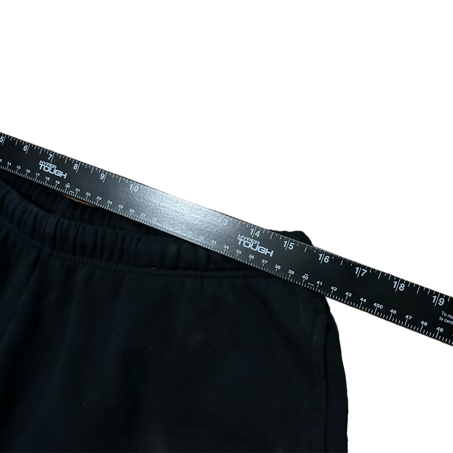 (M) True Religion Black Relaxed Joggers
