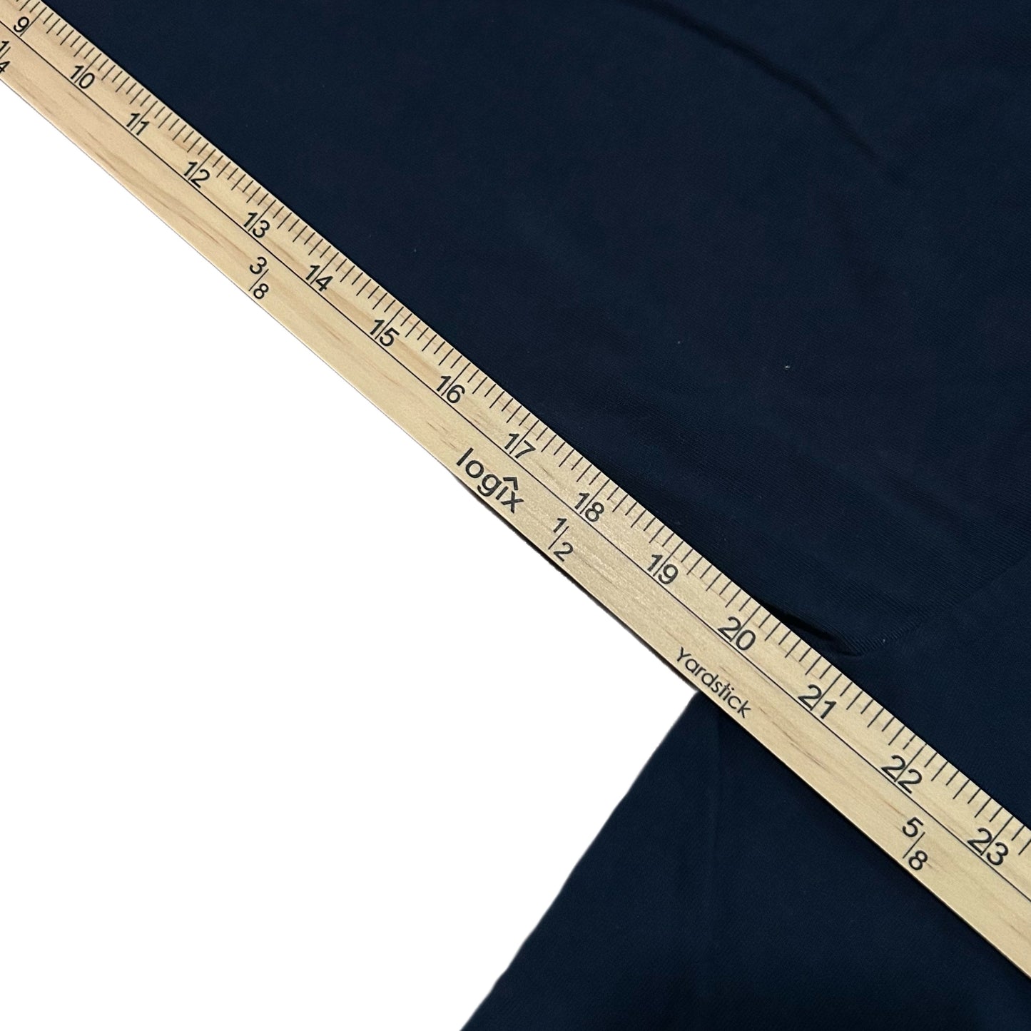 (M) Stussy Basic Long-Sleeve Navy Shirt