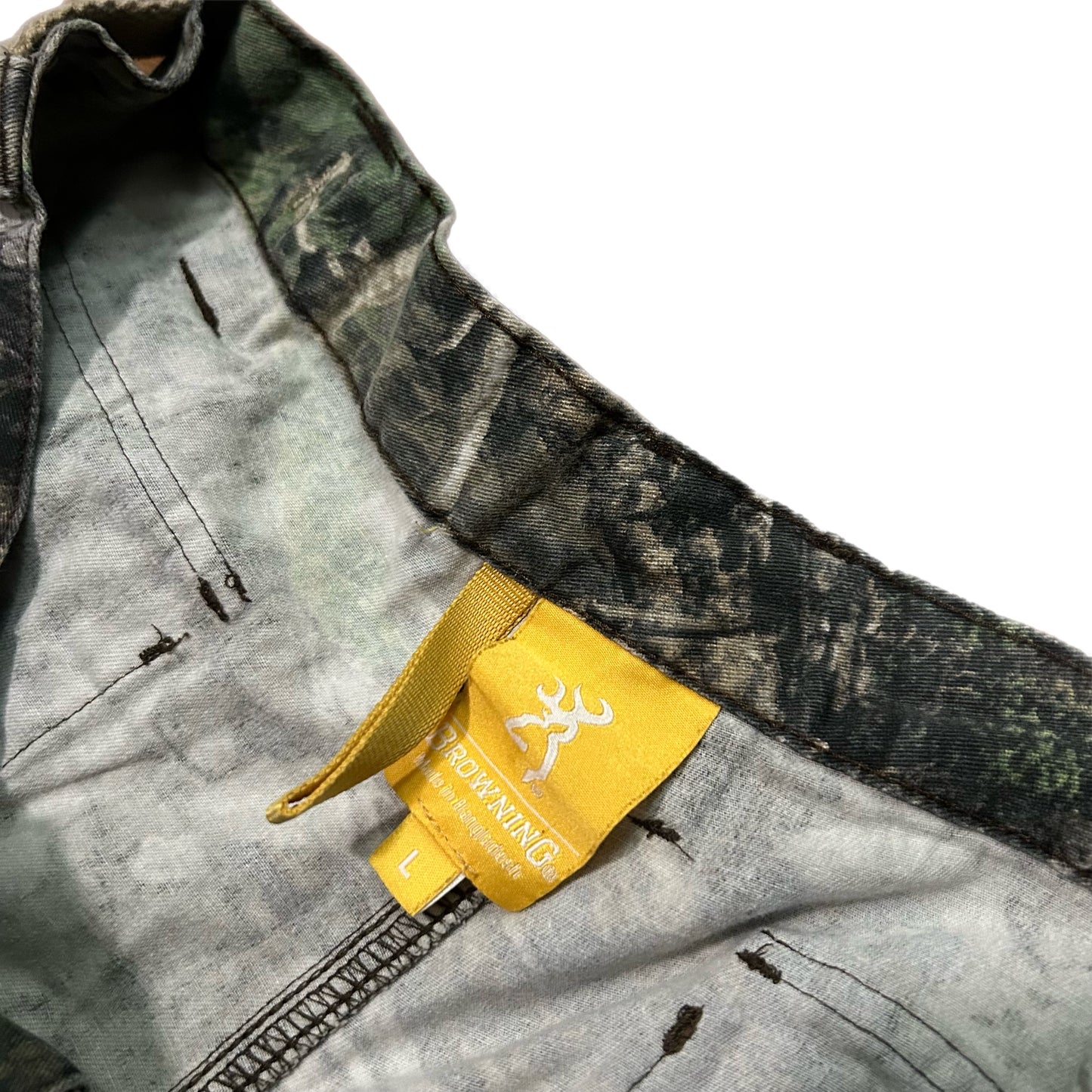 (L) Browning Real Tree Camo Cargo Pants
