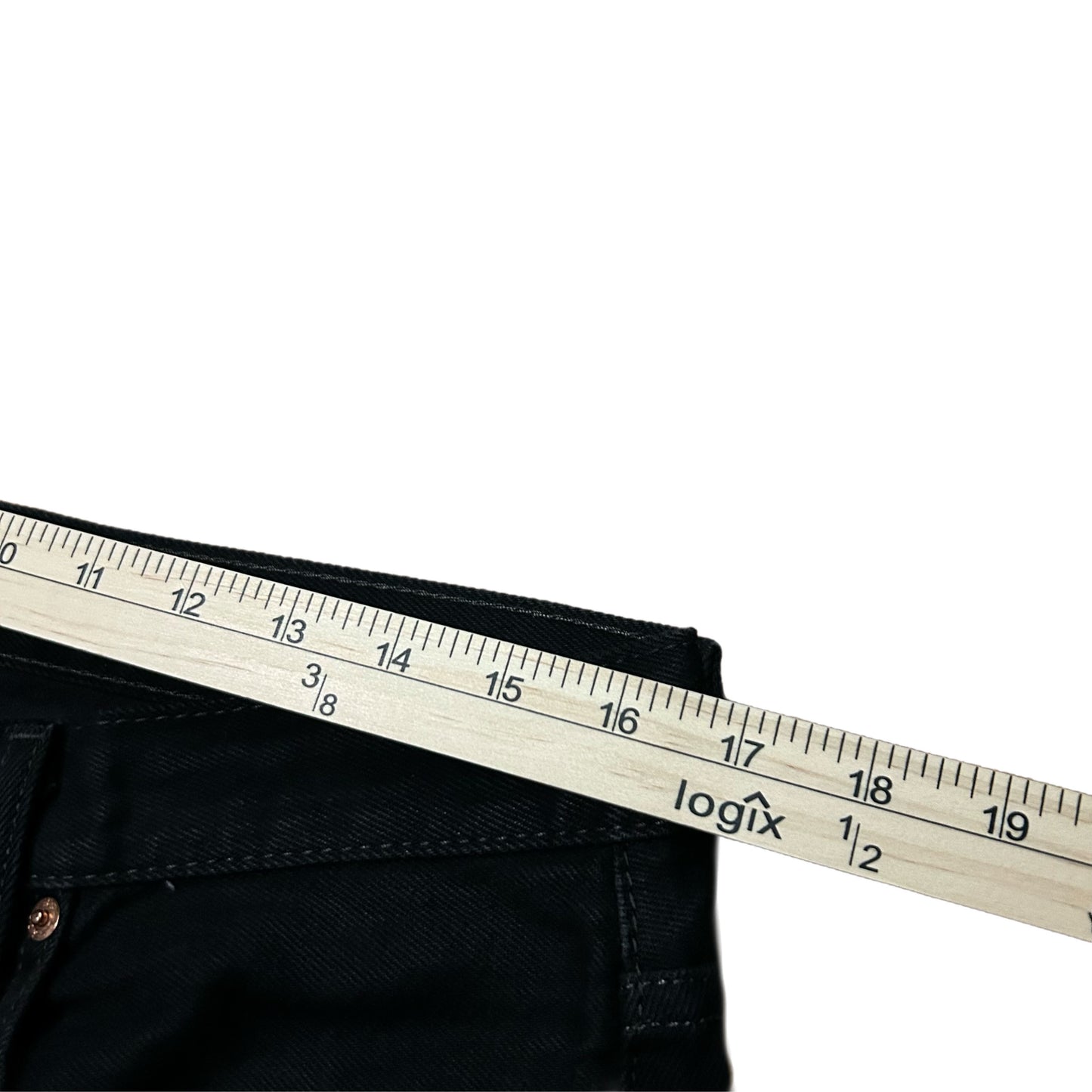 (34) Levi's 550 Loose Fit Black Denim Jeans
