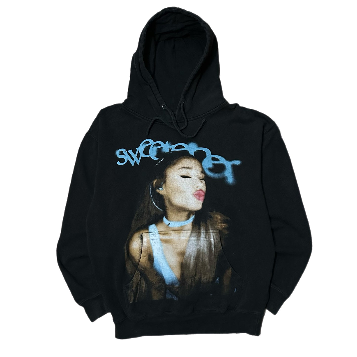 (M) Ariana Grande Sweetener World Tour Black Hoodie