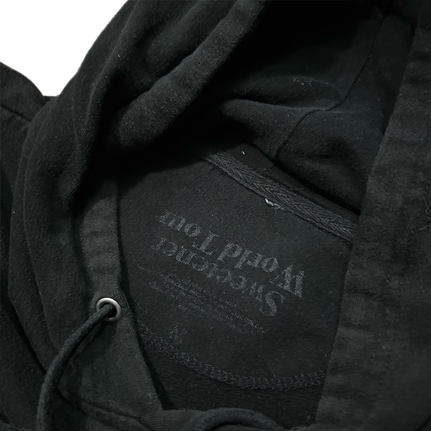 (M) Ariana Grande Sweetener World Tour Black Hoodie
