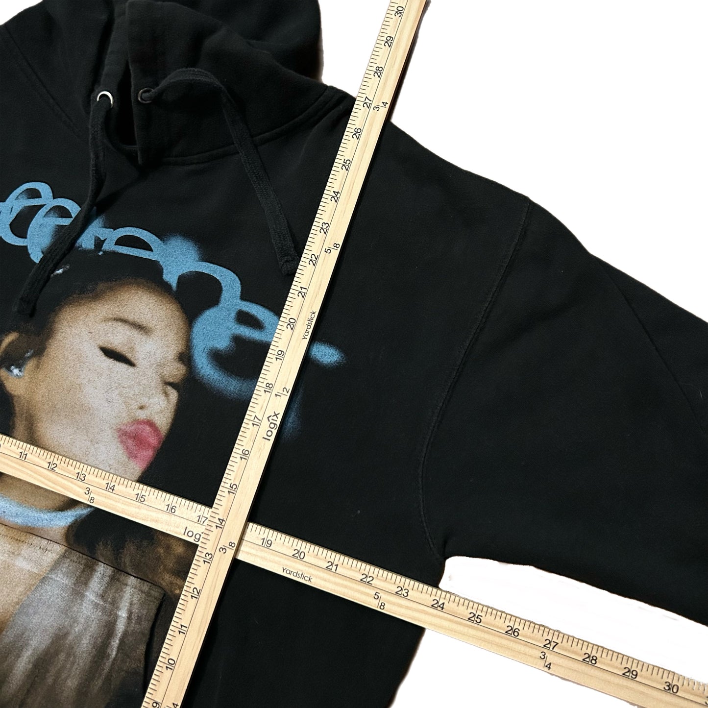 (M) Ariana Grande Sweetener World Tour Black Hoodie