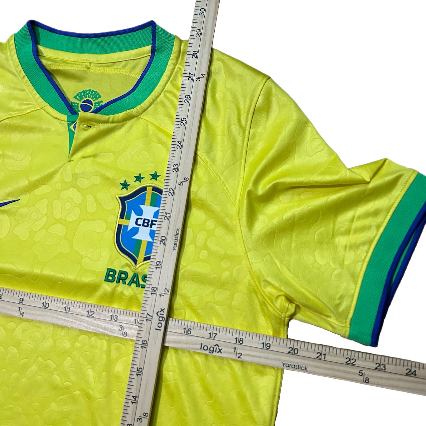 (M) Nike Brasil Home Soccer World Cup Jersey