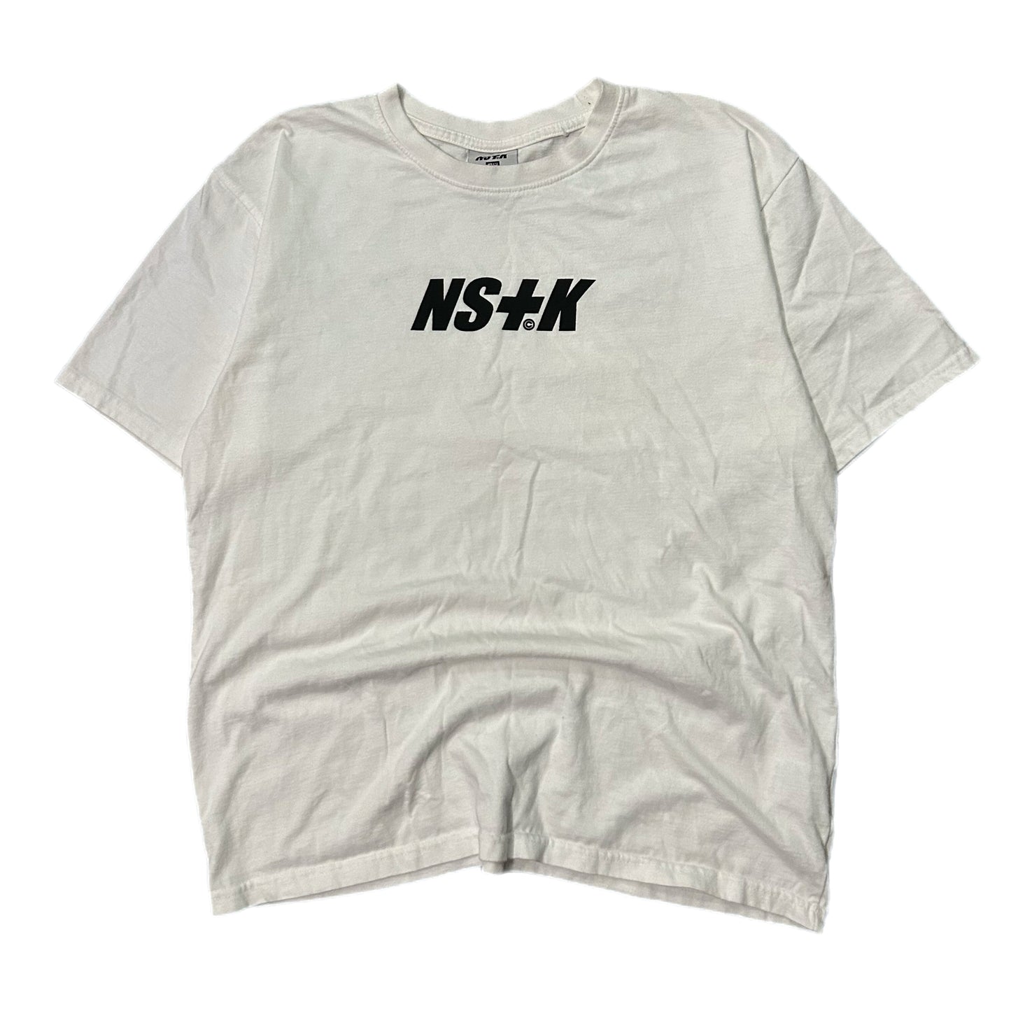 (M) NSTK x Dragonball Z Krillin White Shirt