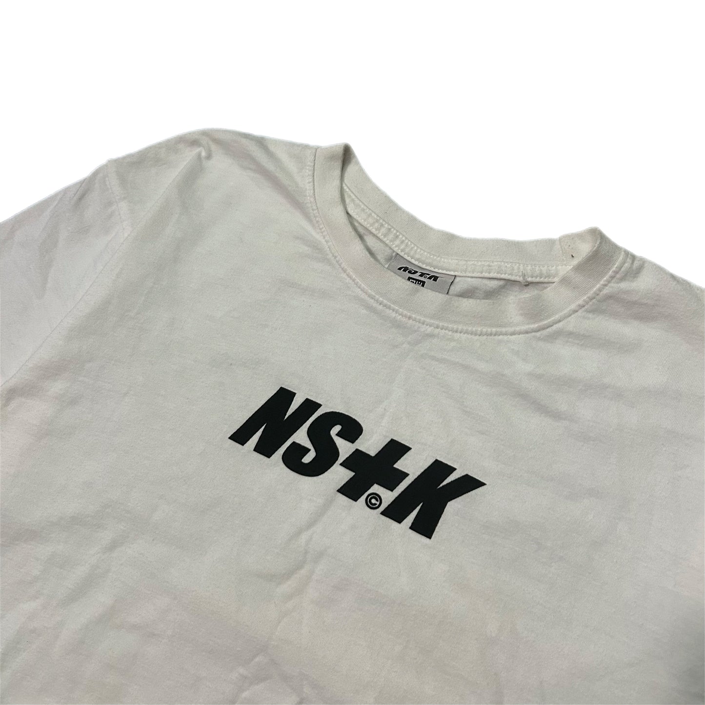 (M) NSTK x Dragonball Z Krillin White Shirt