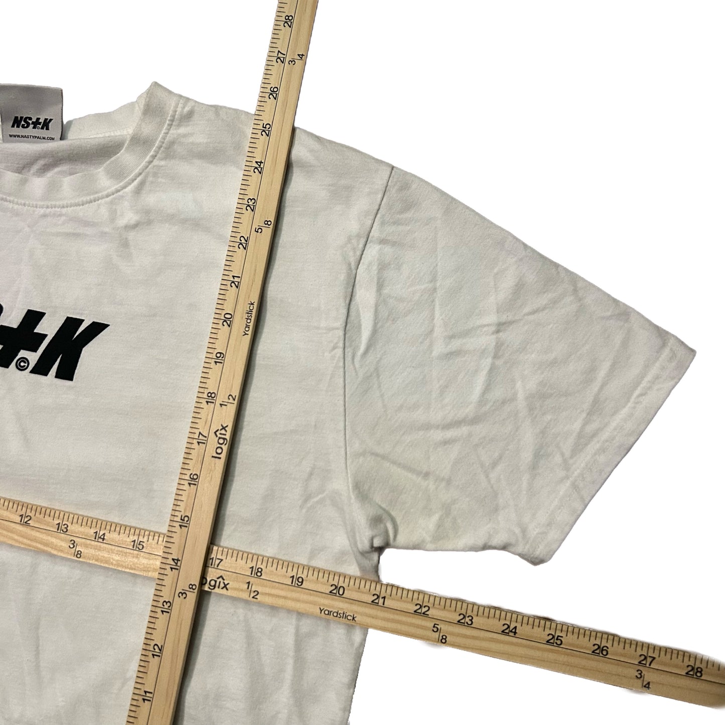 (M) NSTK x Dragonball Z Krillin White Shirt