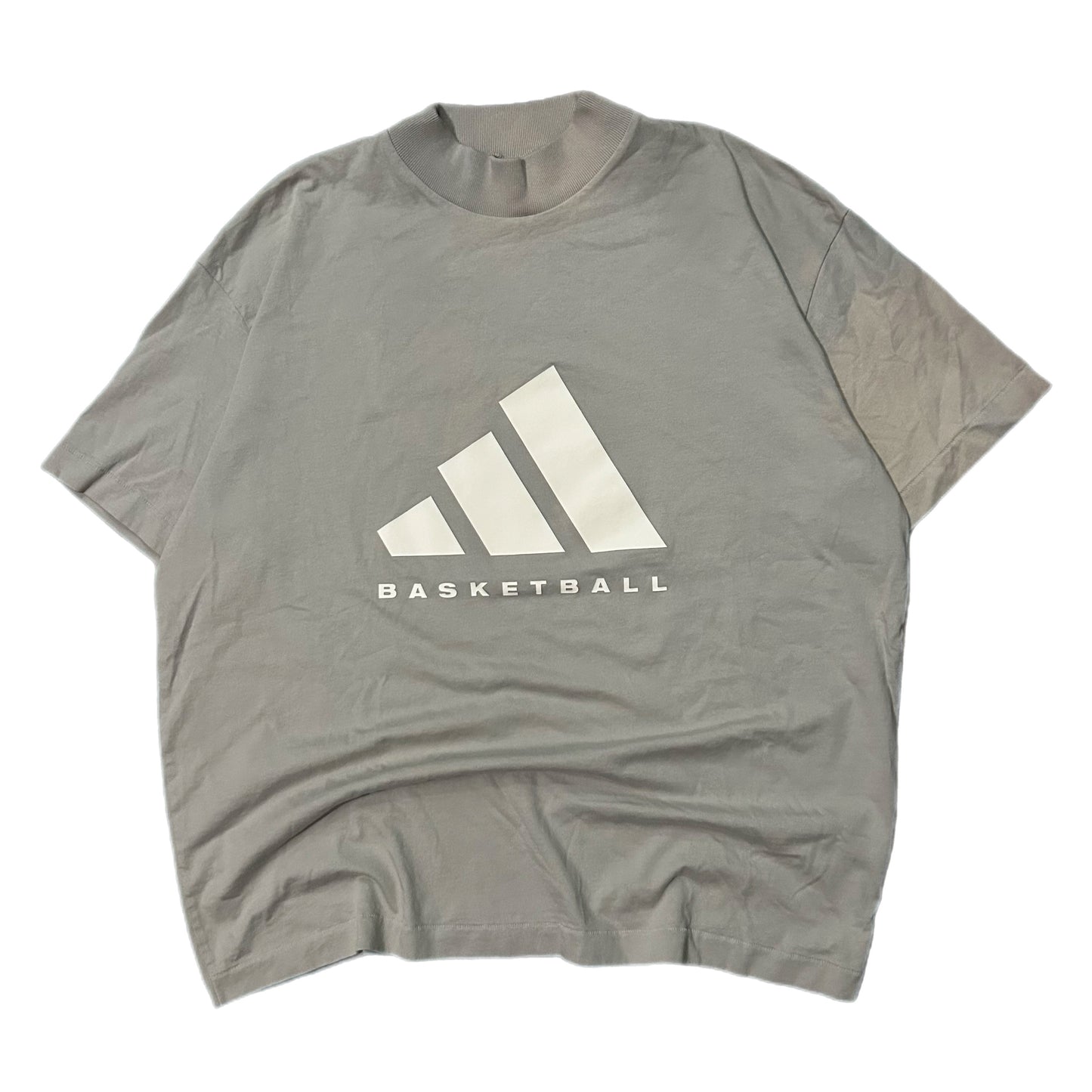 (M) Adidas Oversized Basketball Beige Shirt