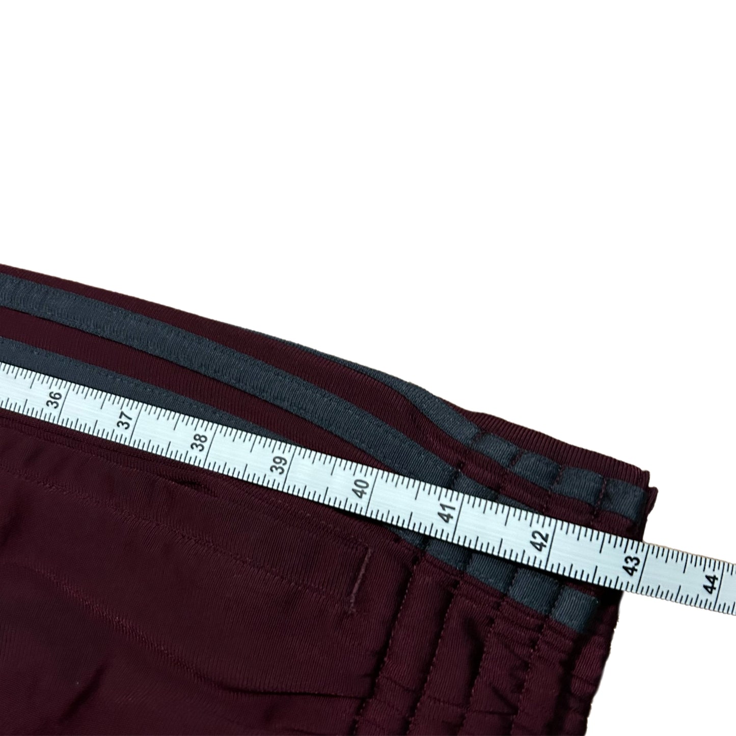 (L) Y2K Adidas Bordeaux Tear-Away Track Pants