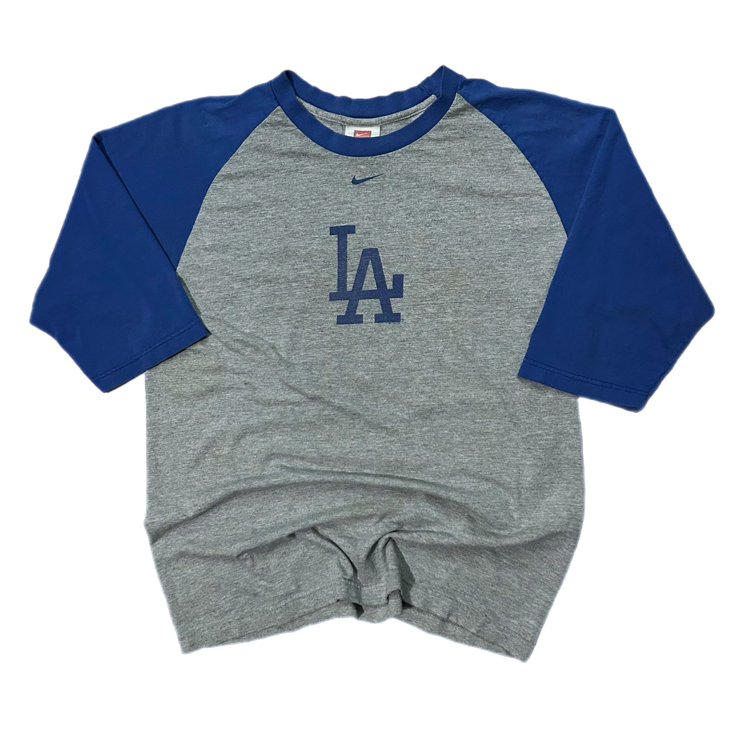(M) Y2K Nike Los Angeles Dodgers 3/4 Sleeve Shirt