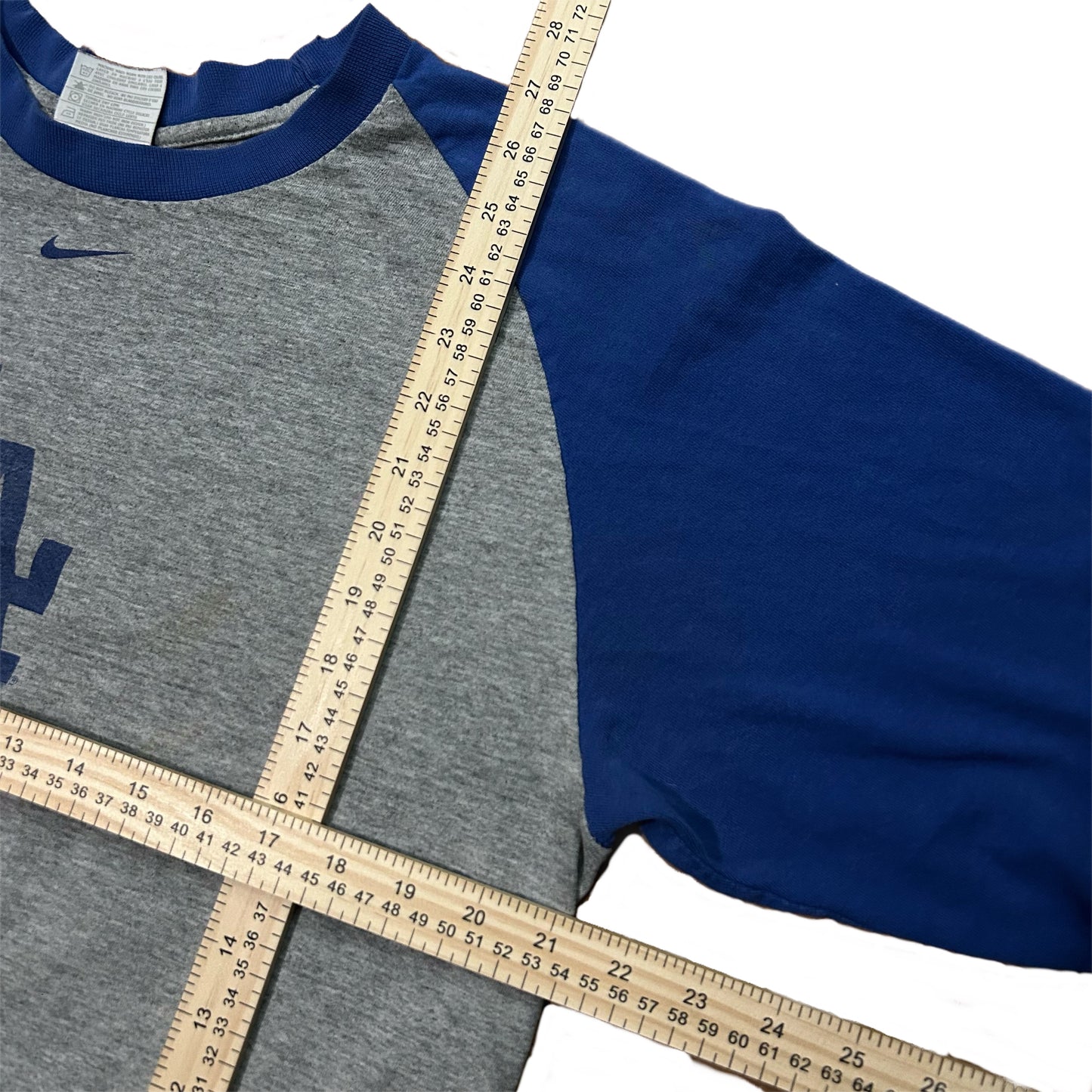 (M) Y2K Nike Los Angeles Dodgers 3/4 Sleeve Shirt