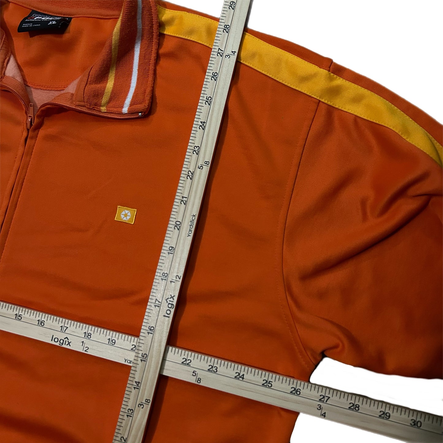 (XL) South Pole Orange Track Zip-Up Jacket
