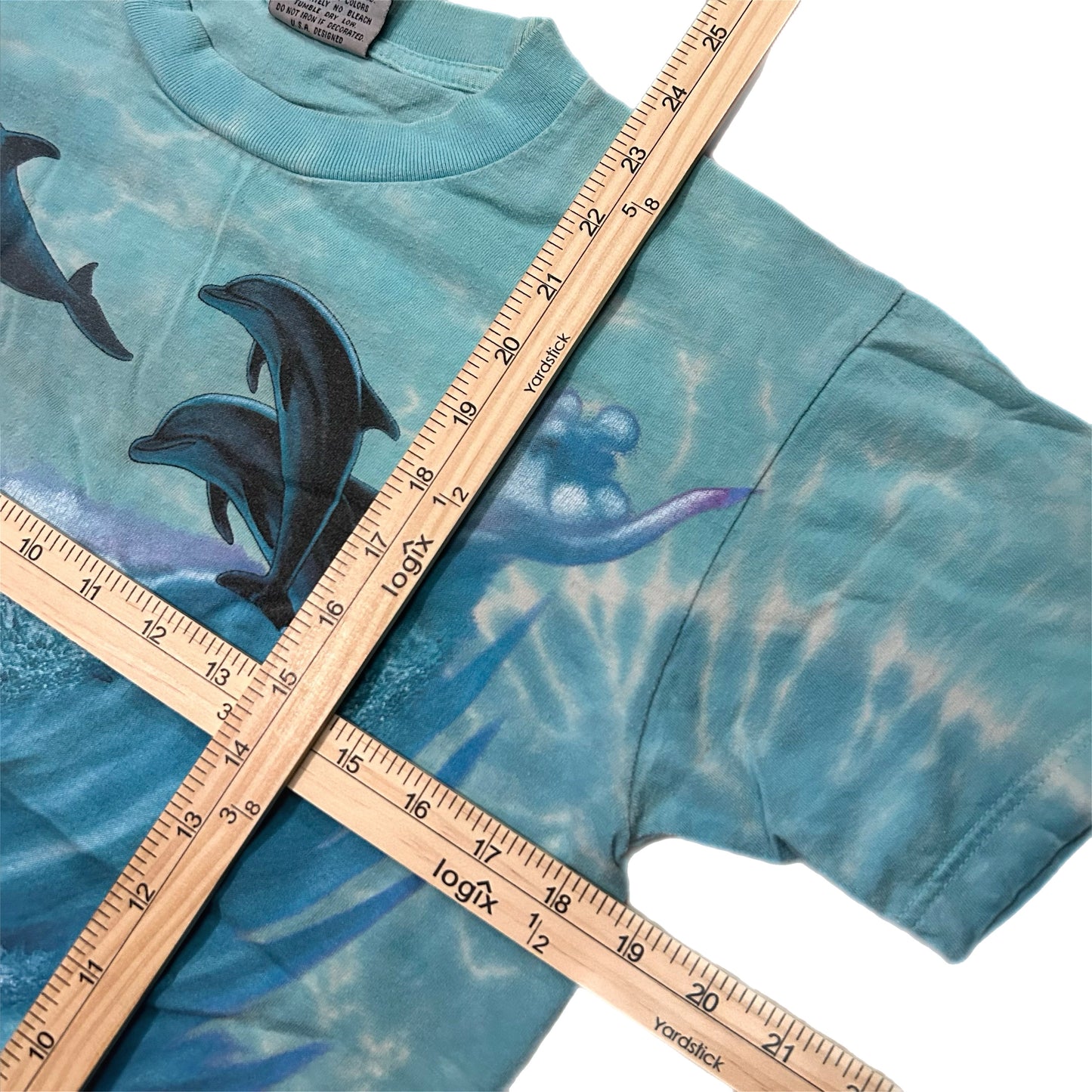 (M) Vintage Dolphins Tie Dye Shirt