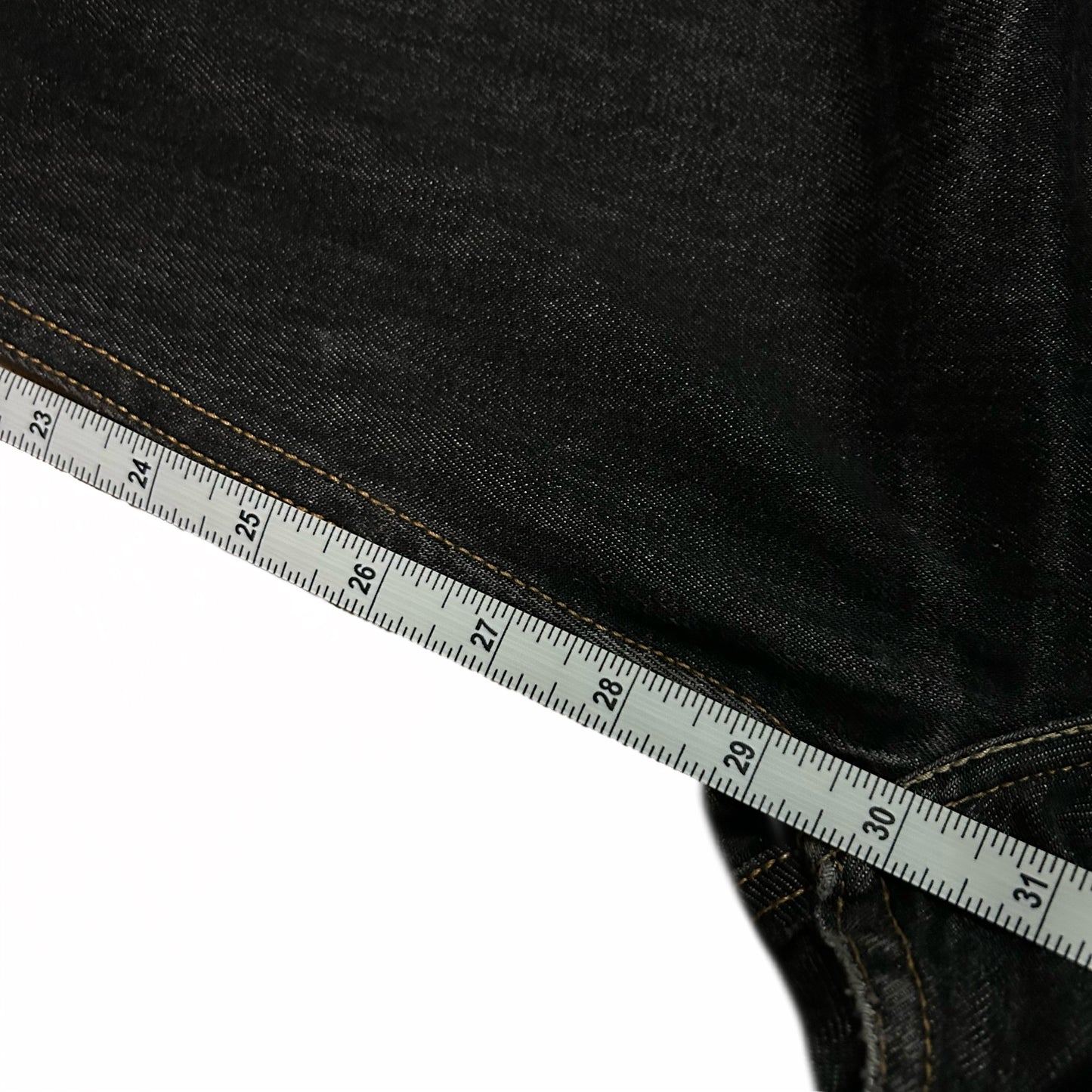 (36) Levi's 501 Dark Wash Relaxed Denim Jeans