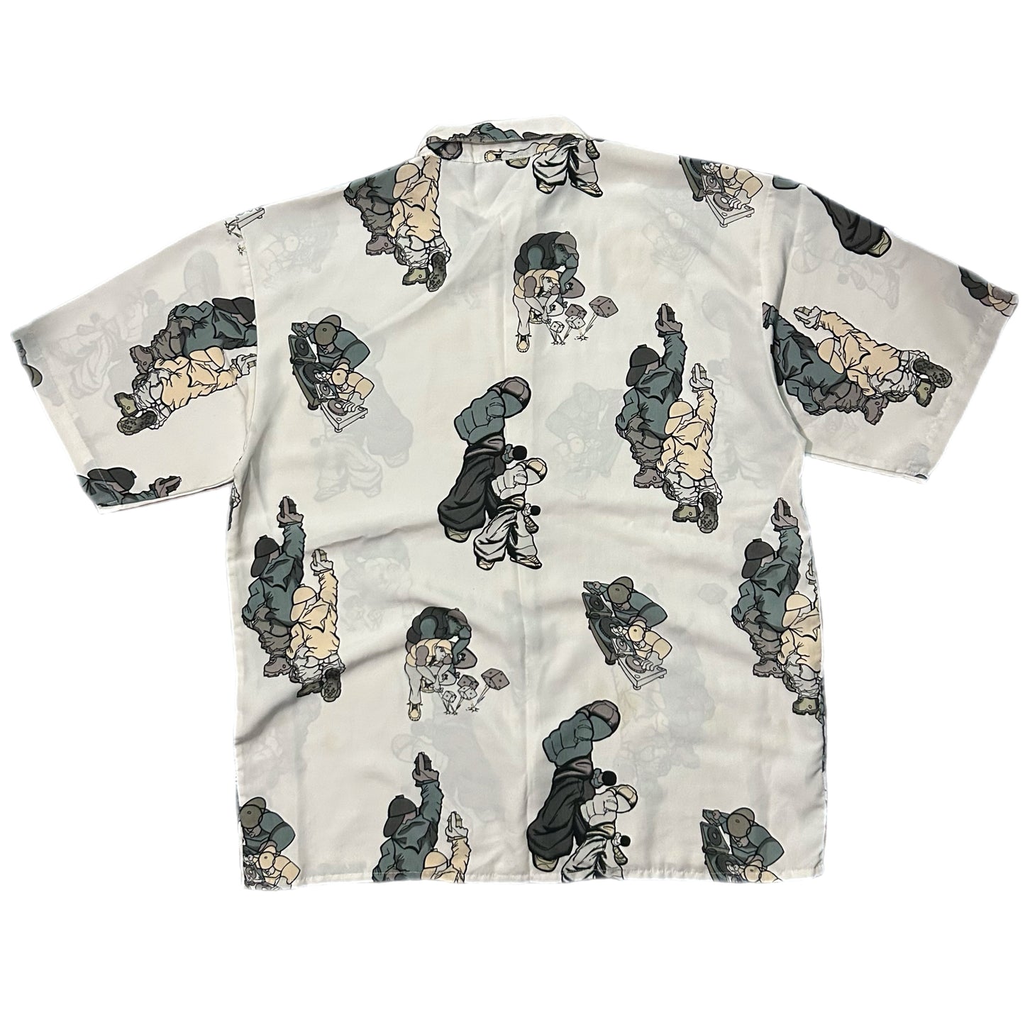 (XL) Up Ro's Hip Hop Button Up Shirt