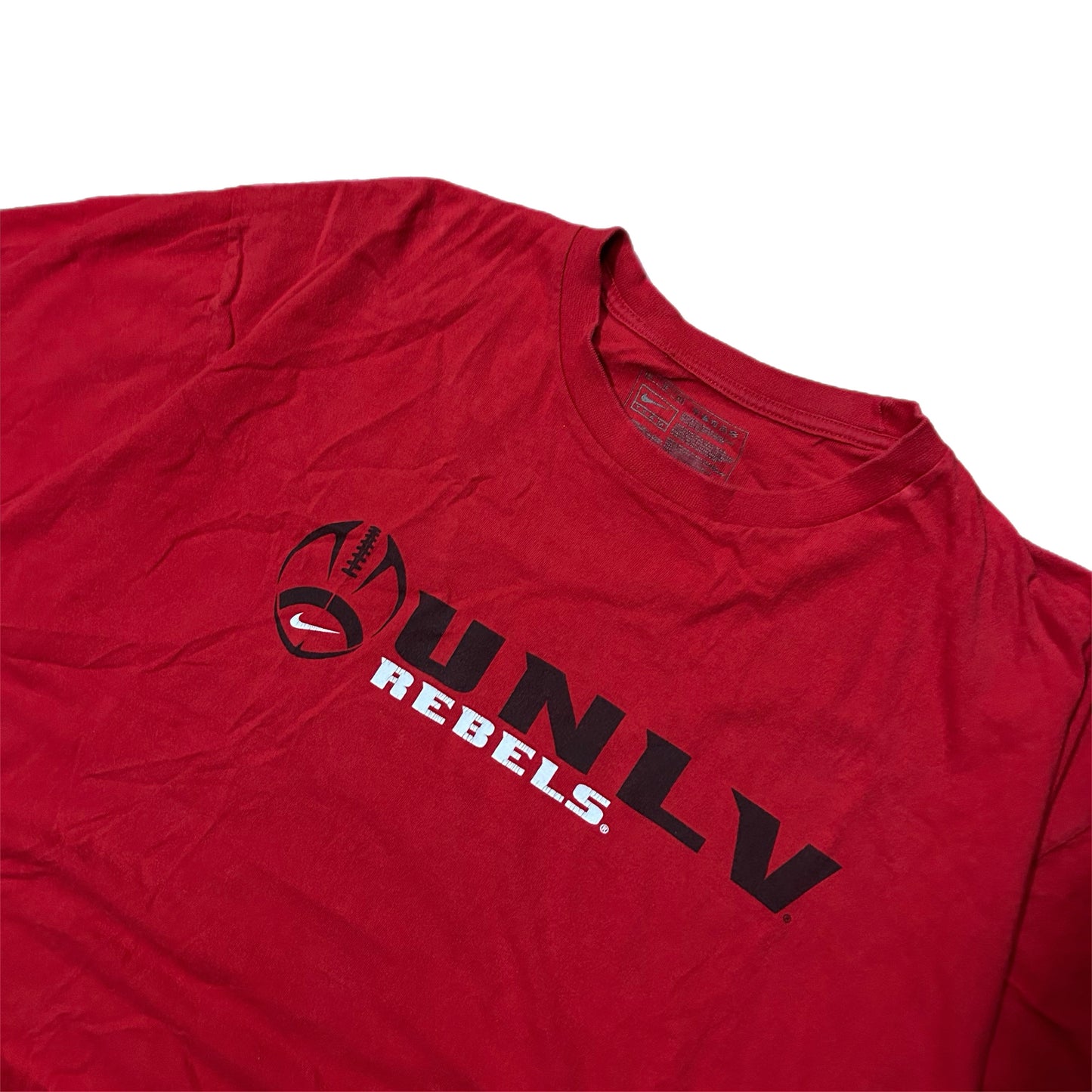 (XL) Y2K Nike UNLV Rebels Football Red Shirt