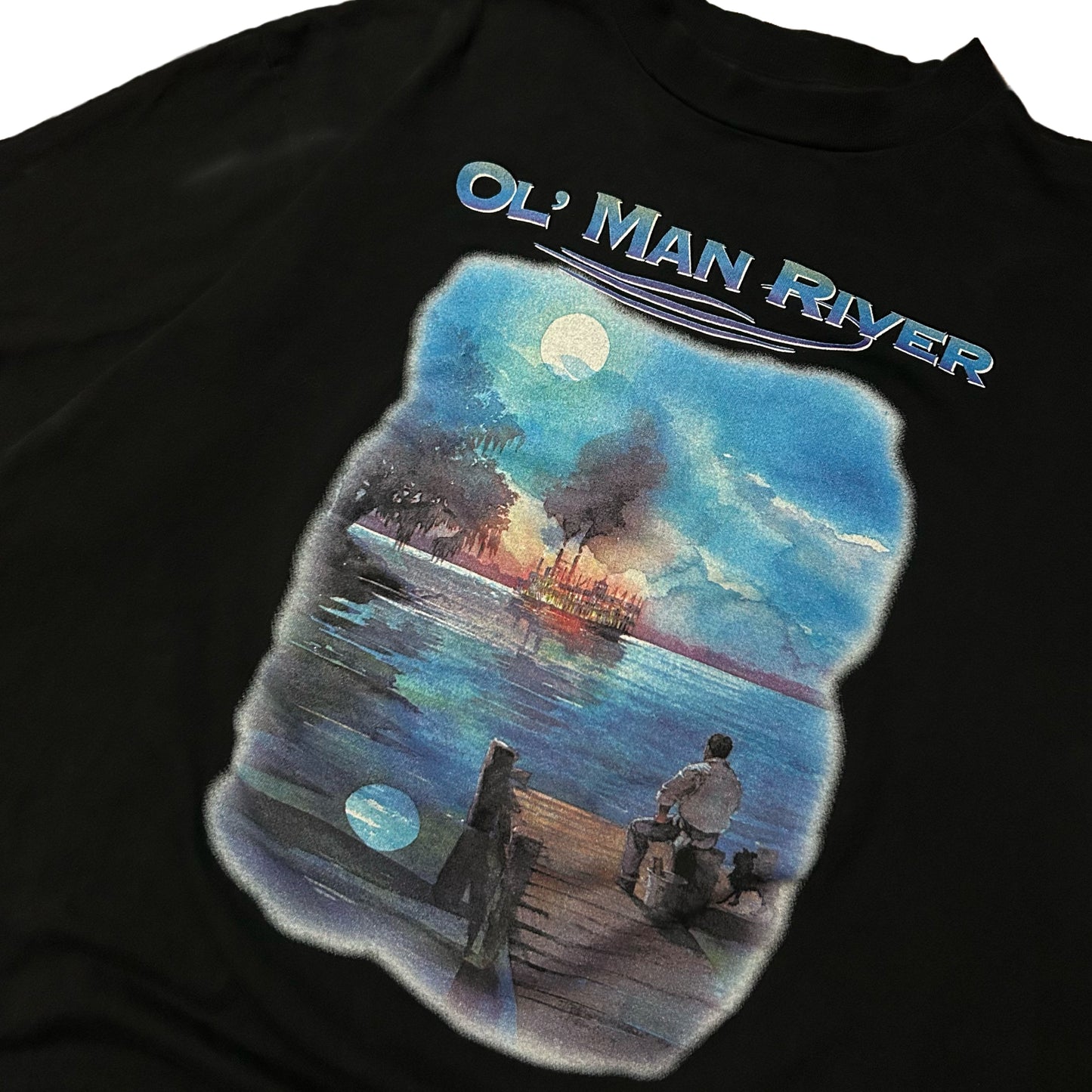(XL) 90s Paul Robeson Ol' Man River Band Shirt