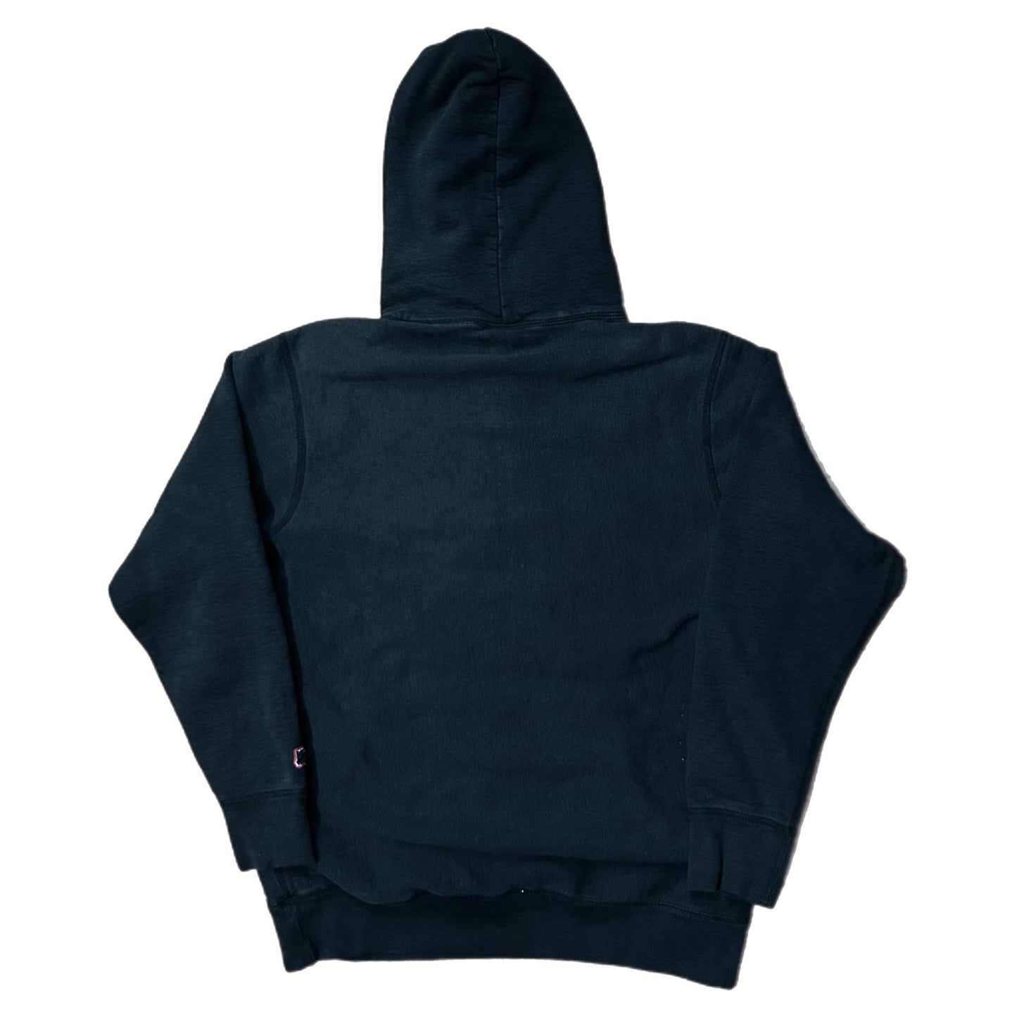 (M) Undefeated Spellout Logo Black Hoodie