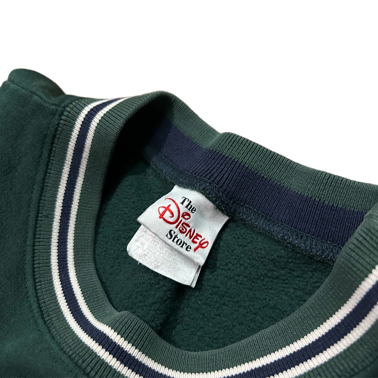 (M) Y2K Disney Tigger Embroidered Green Pullover