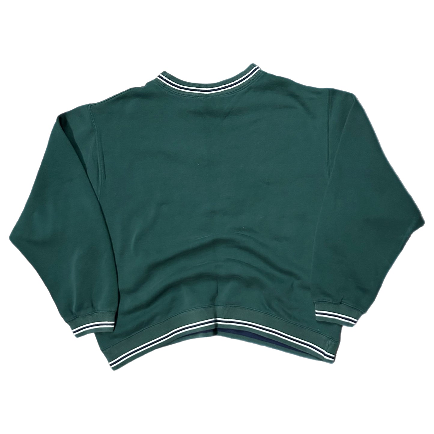 (M) Y2K Disney Tigger Embroidered Green Pullover