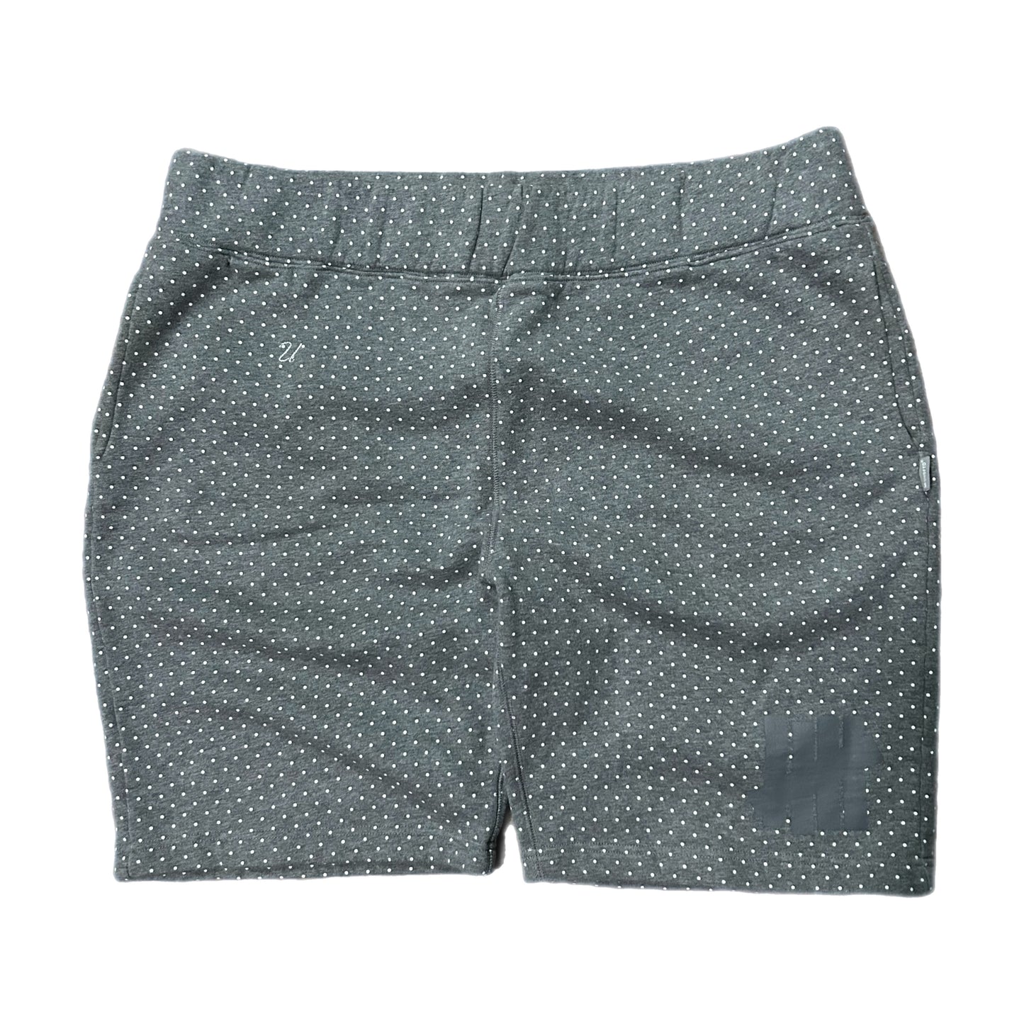 (XL) Undefeated Grey Polka Sweat Shorts