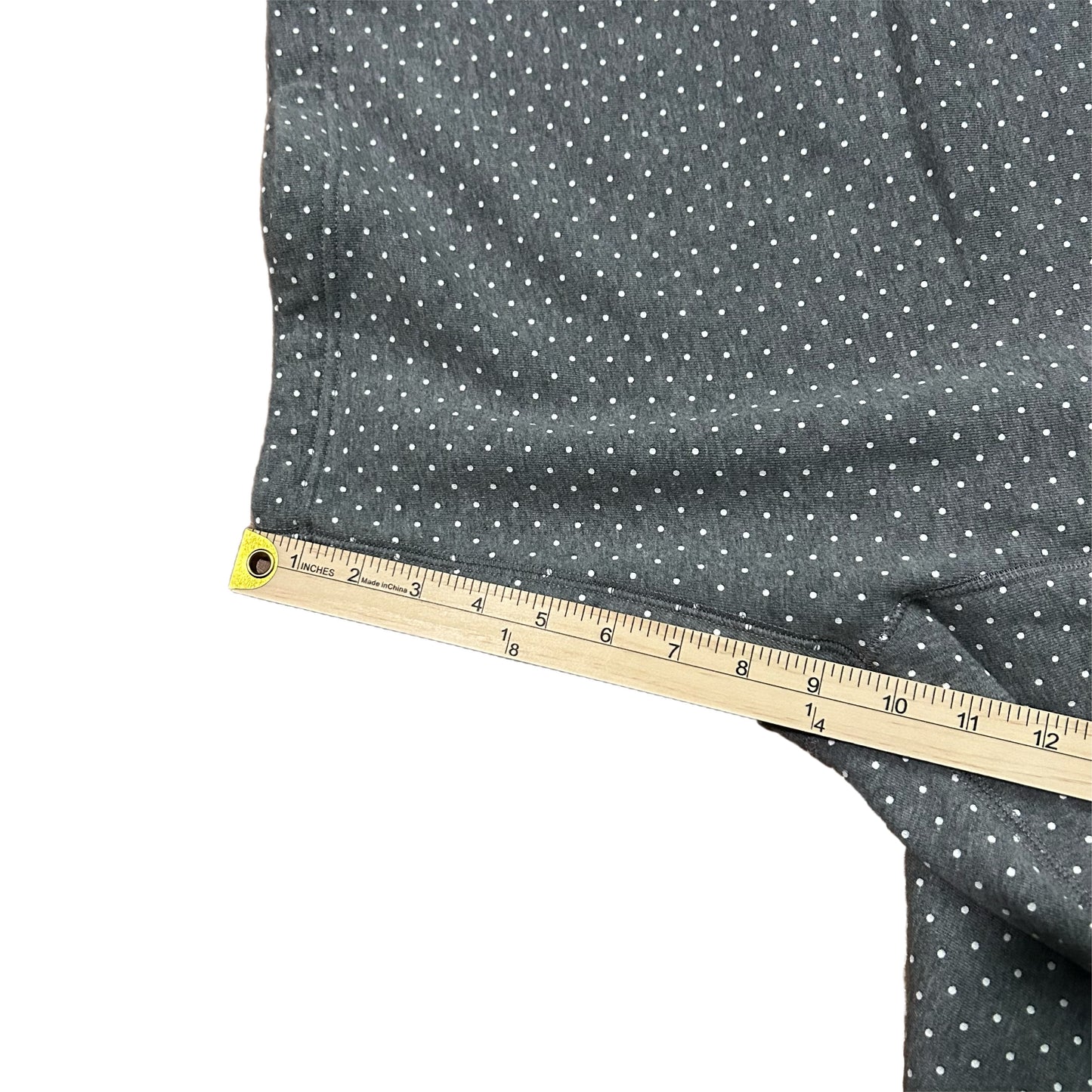 (XL) Undefeated Grey Polka Sweat Shorts